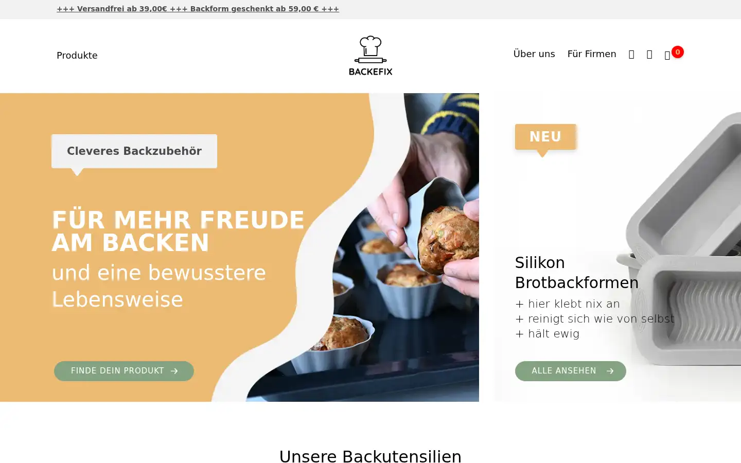Screenshot of backefix.com