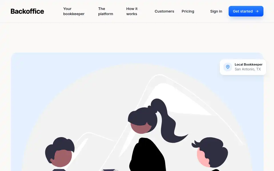 Screenshot of backoffice.co