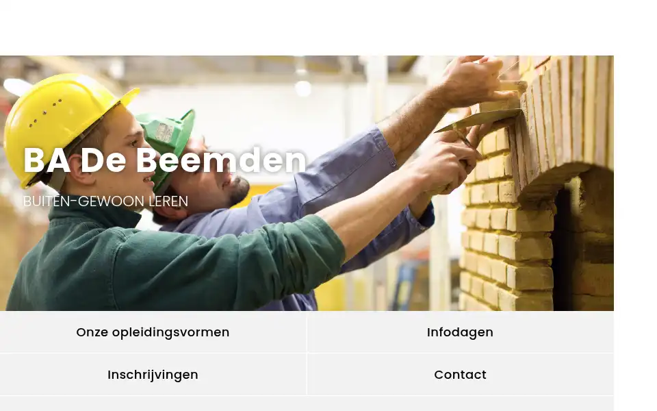 Screenshot of badebeemden.be