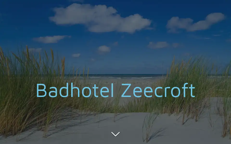 Screenshot of badhotelzeecroft.nl