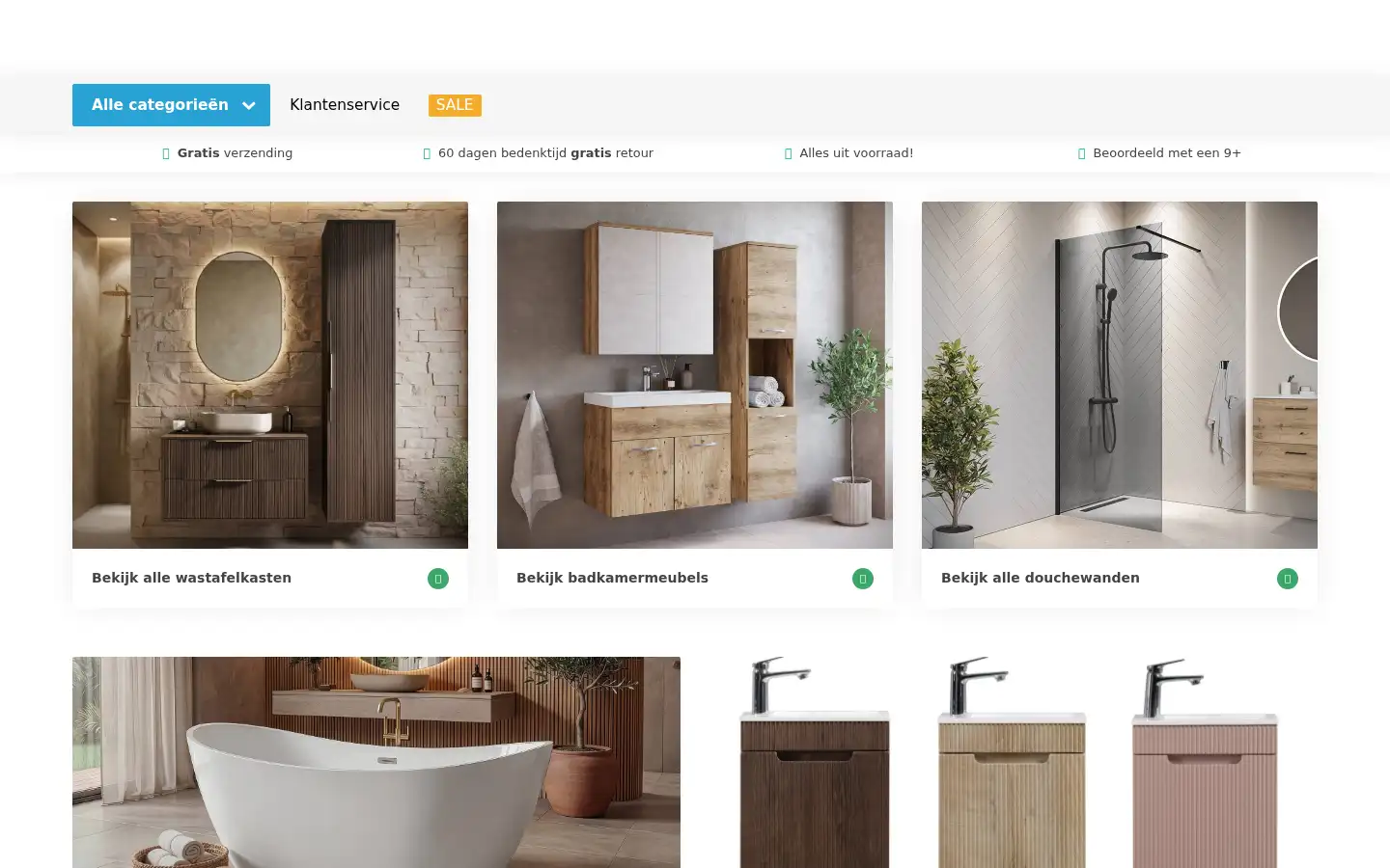Screenshot of badplaats.nl