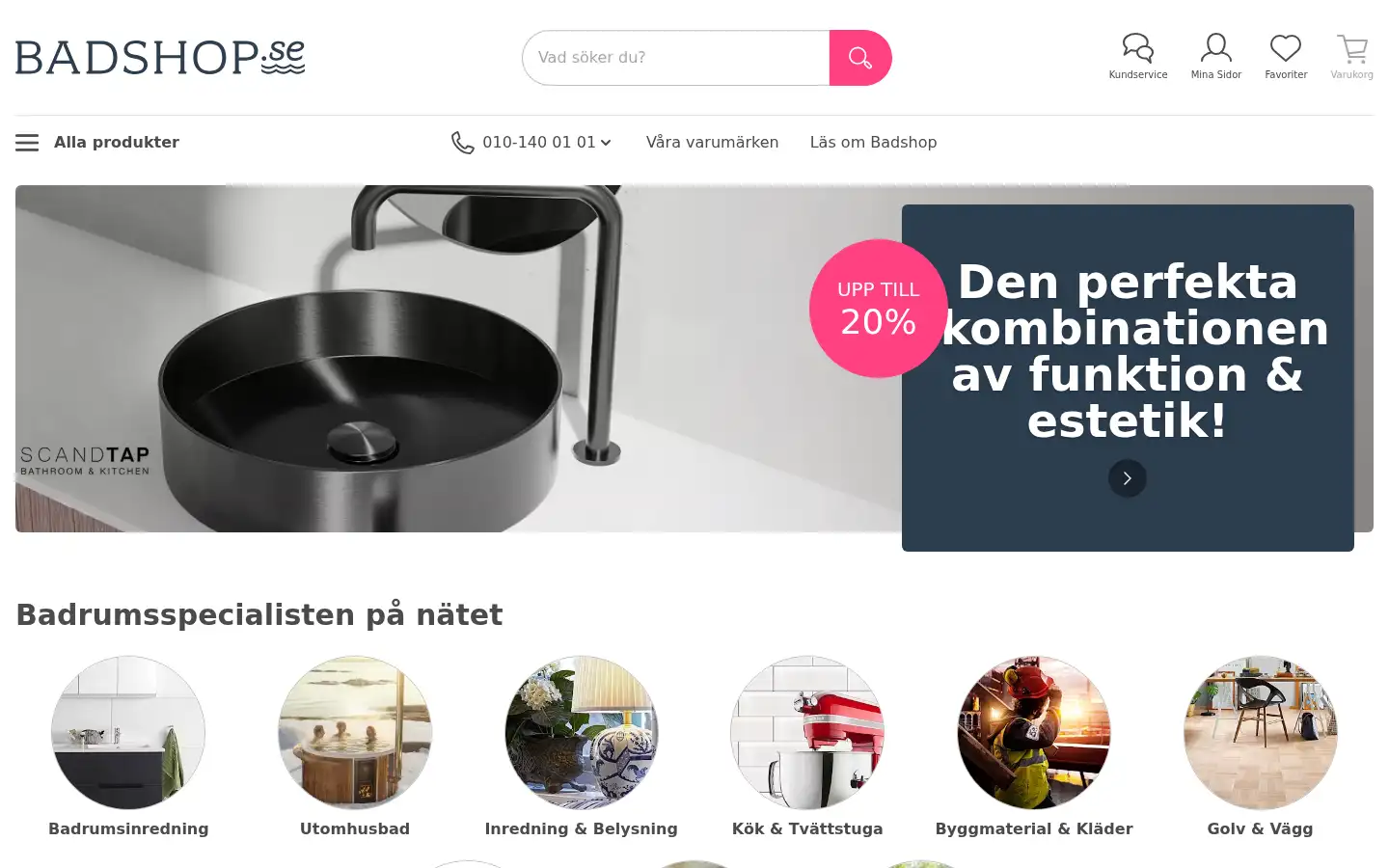 Screenshot of badshop.se