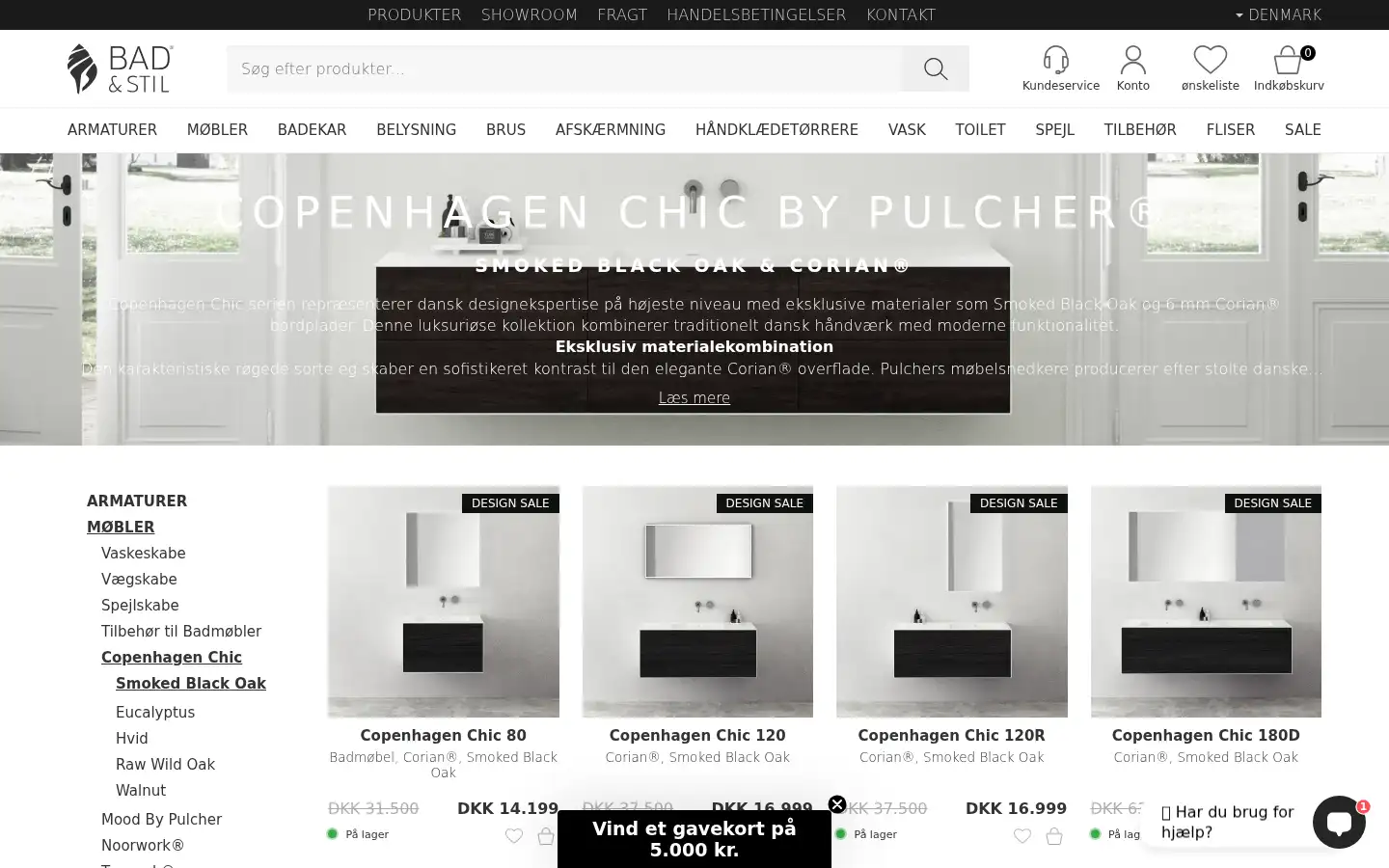 Screenshot of badstil.dk