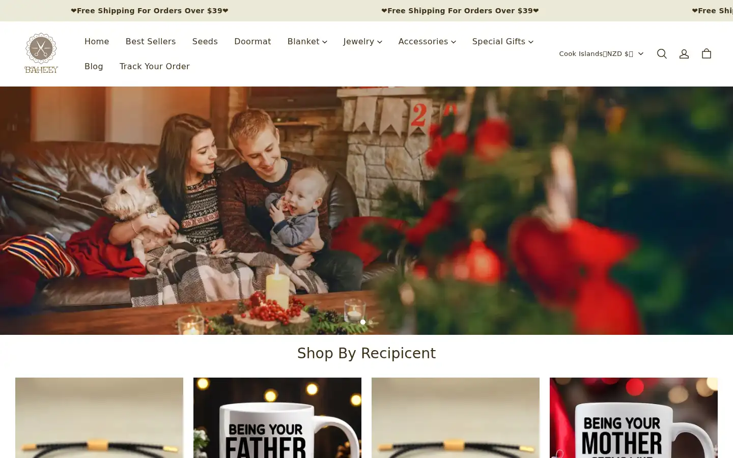 Screenshot of baheey.com