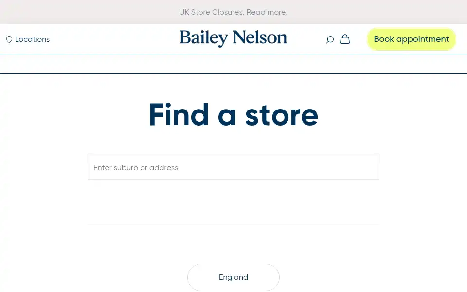 Screenshot of baileynelson.co.uk