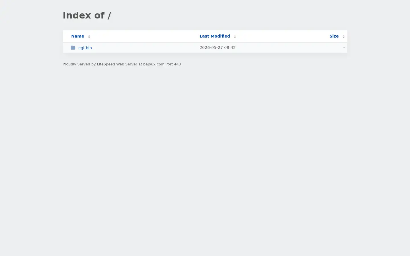 Screenshot of bajoux.com