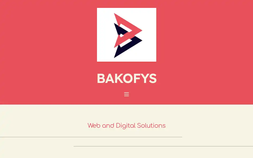 Screenshot of bakofys.com