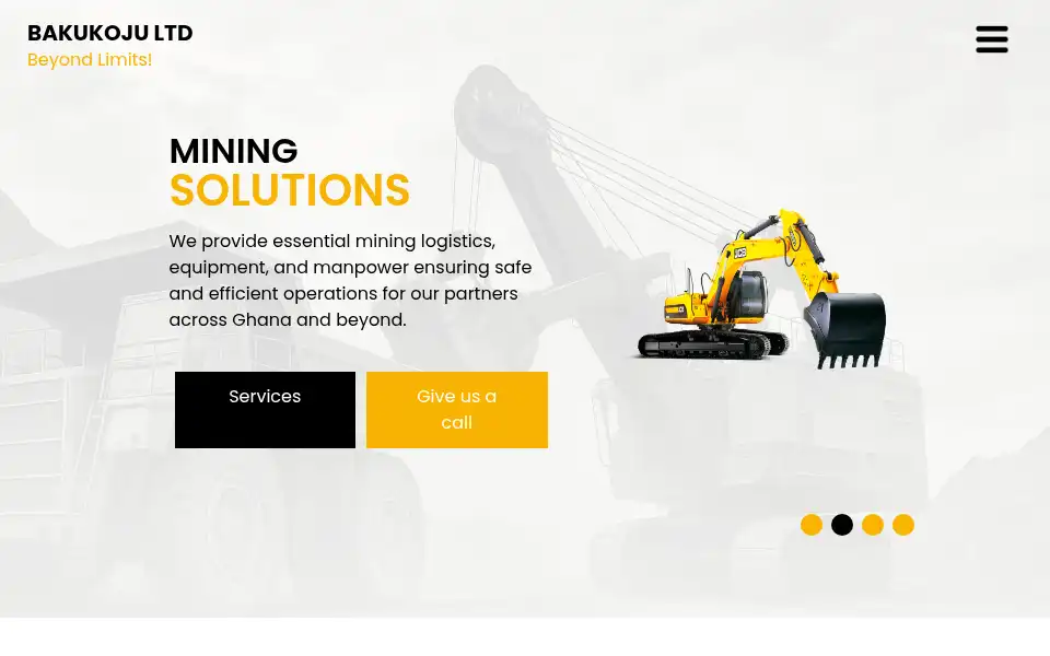 Screenshot of bakukojultd.com