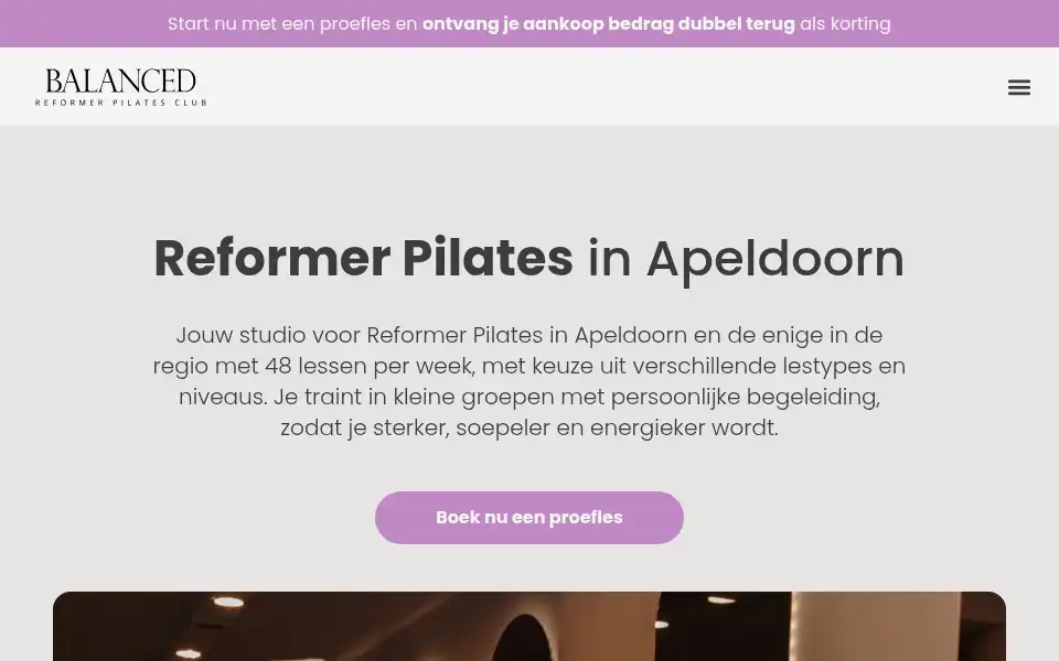 Screenshot of balancedreformerclub.nl