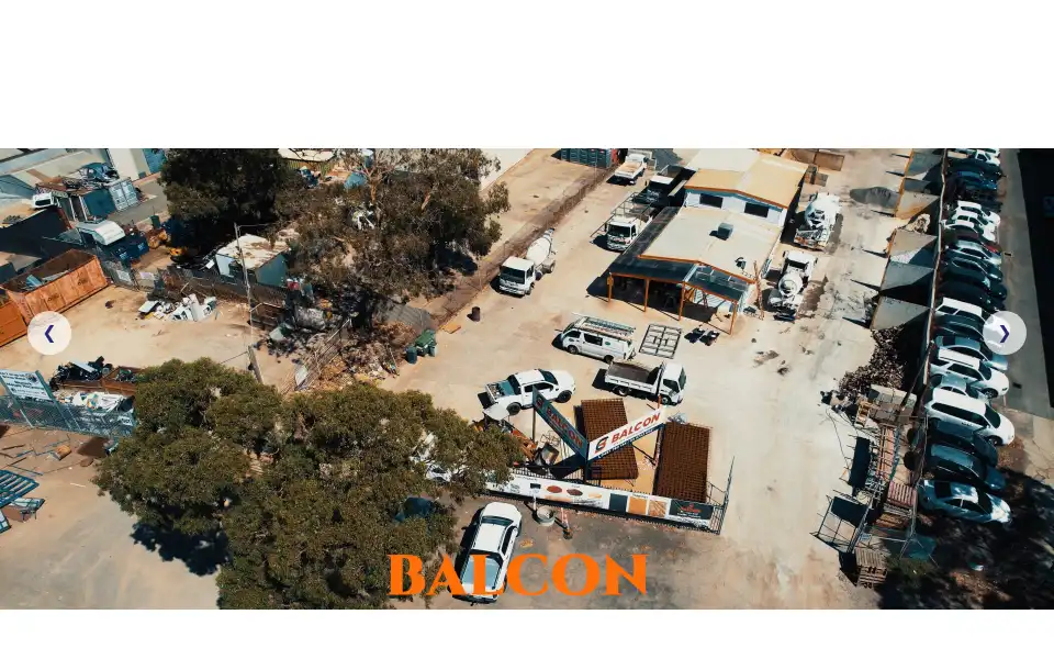 Screenshot of balconpremix.com.au