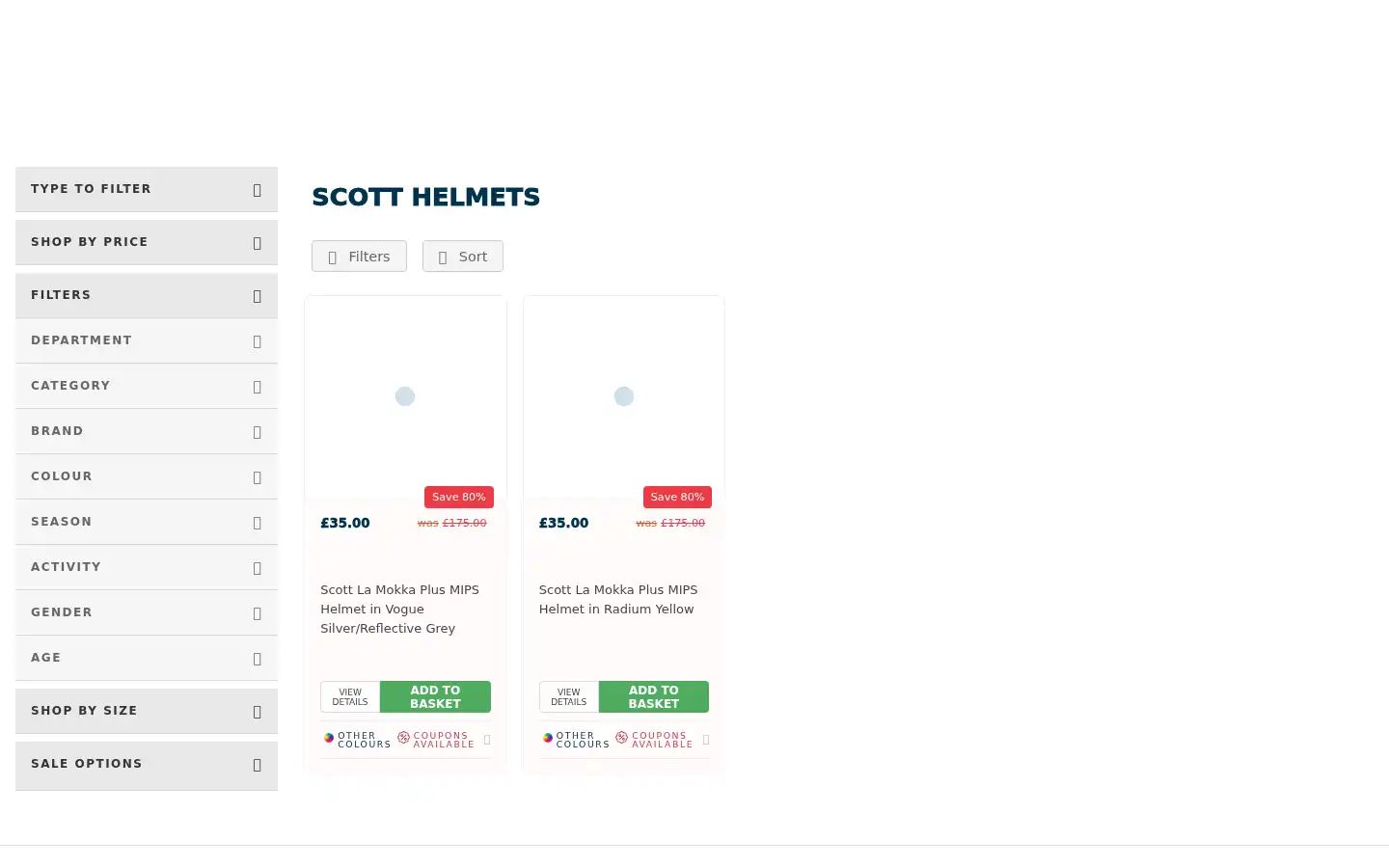 Screenshot of balfesbikes.co.uk