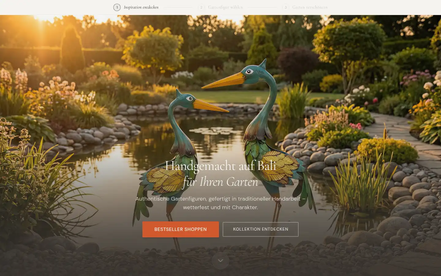 Screenshot of bali-paradies.de