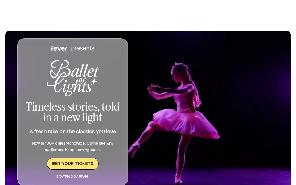 Screenshot of balletoflights.com