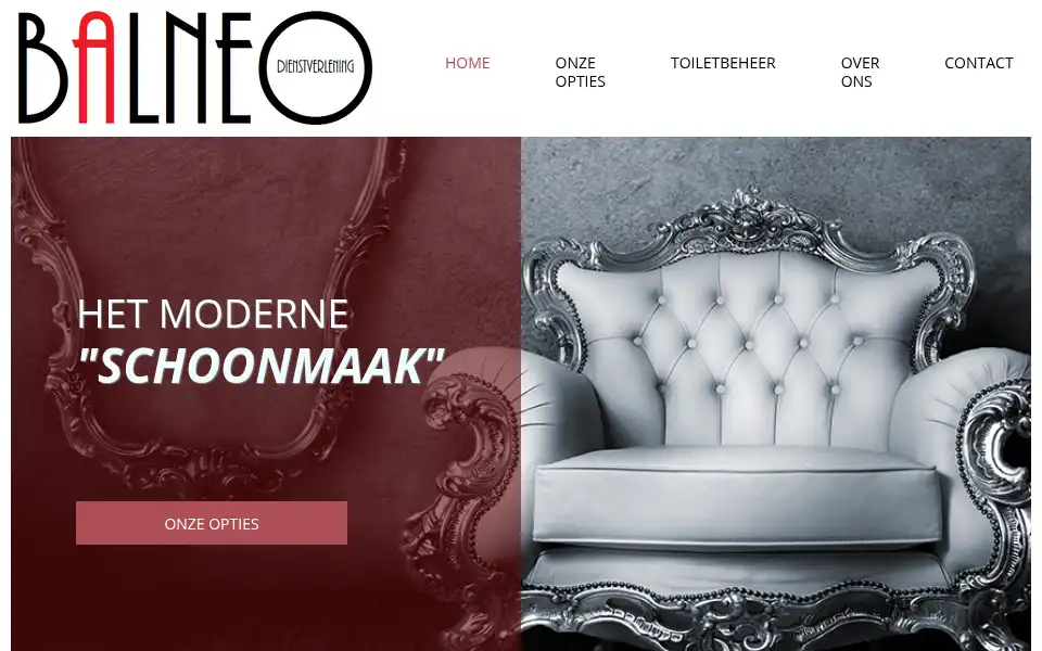 Screenshot of balneodienstverlening.nl