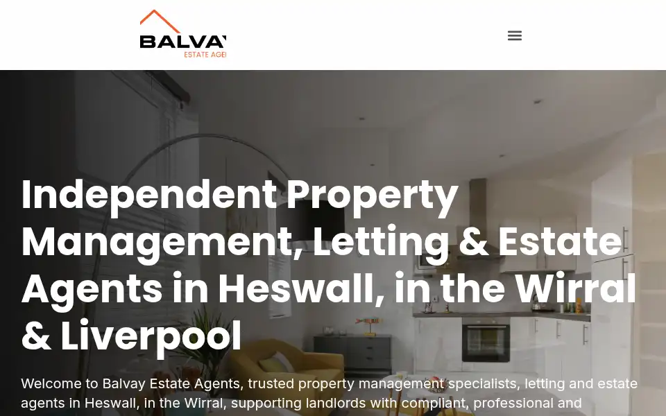 Screenshot of balvay.co.uk