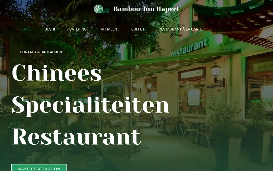 Screenshot of bamboo-inn.nl