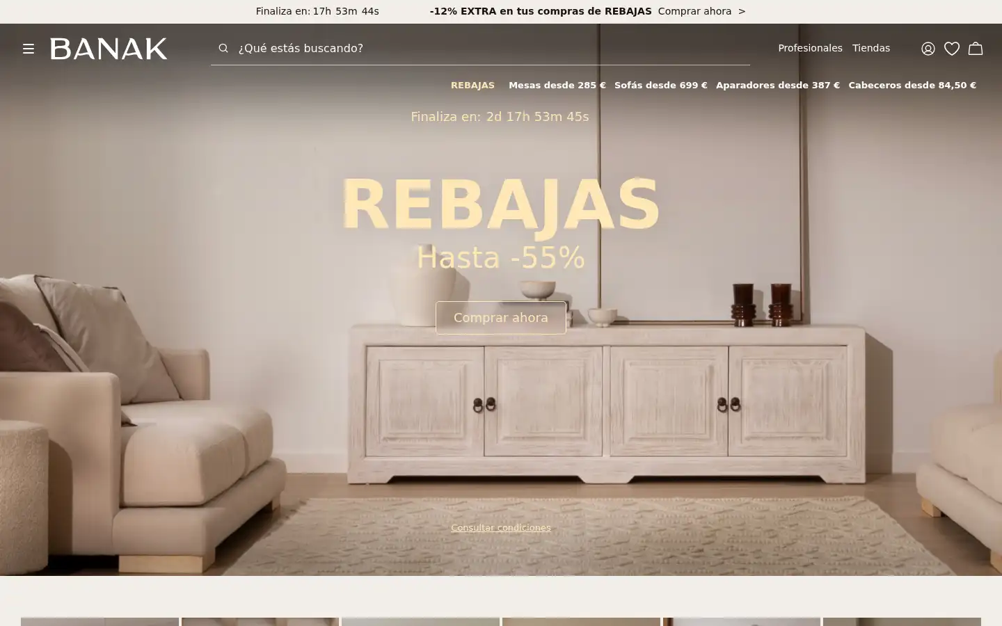 Screenshot of banak.com