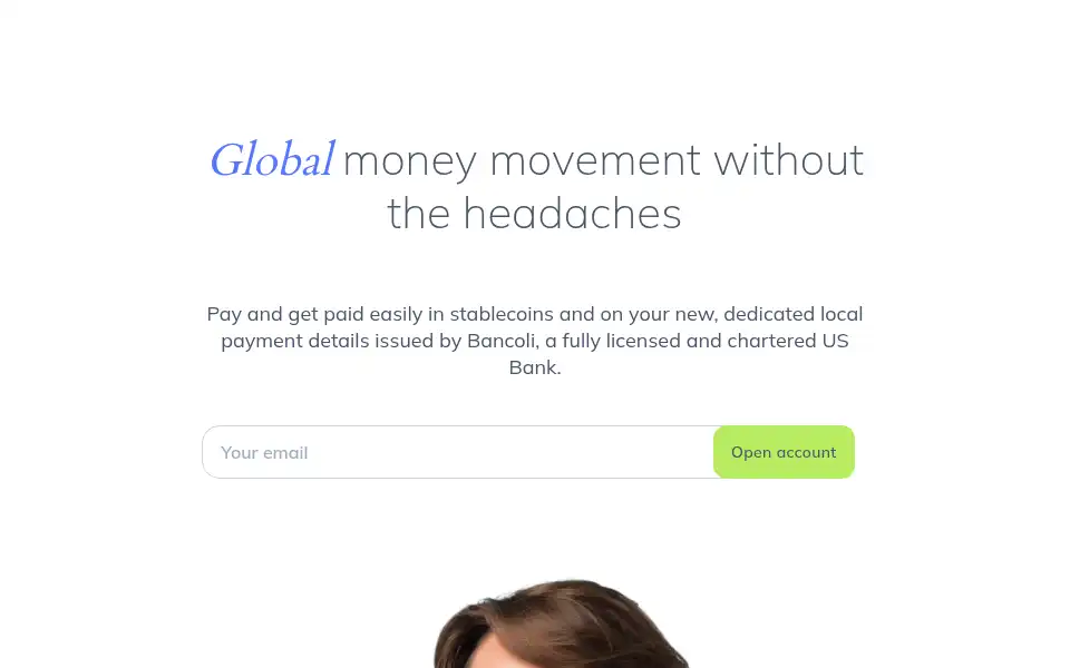 Screenshot of bancoli.com