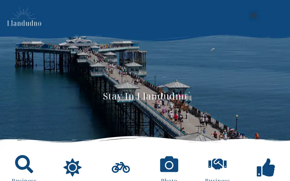Screenshot of bandbinllandudno.co.uk