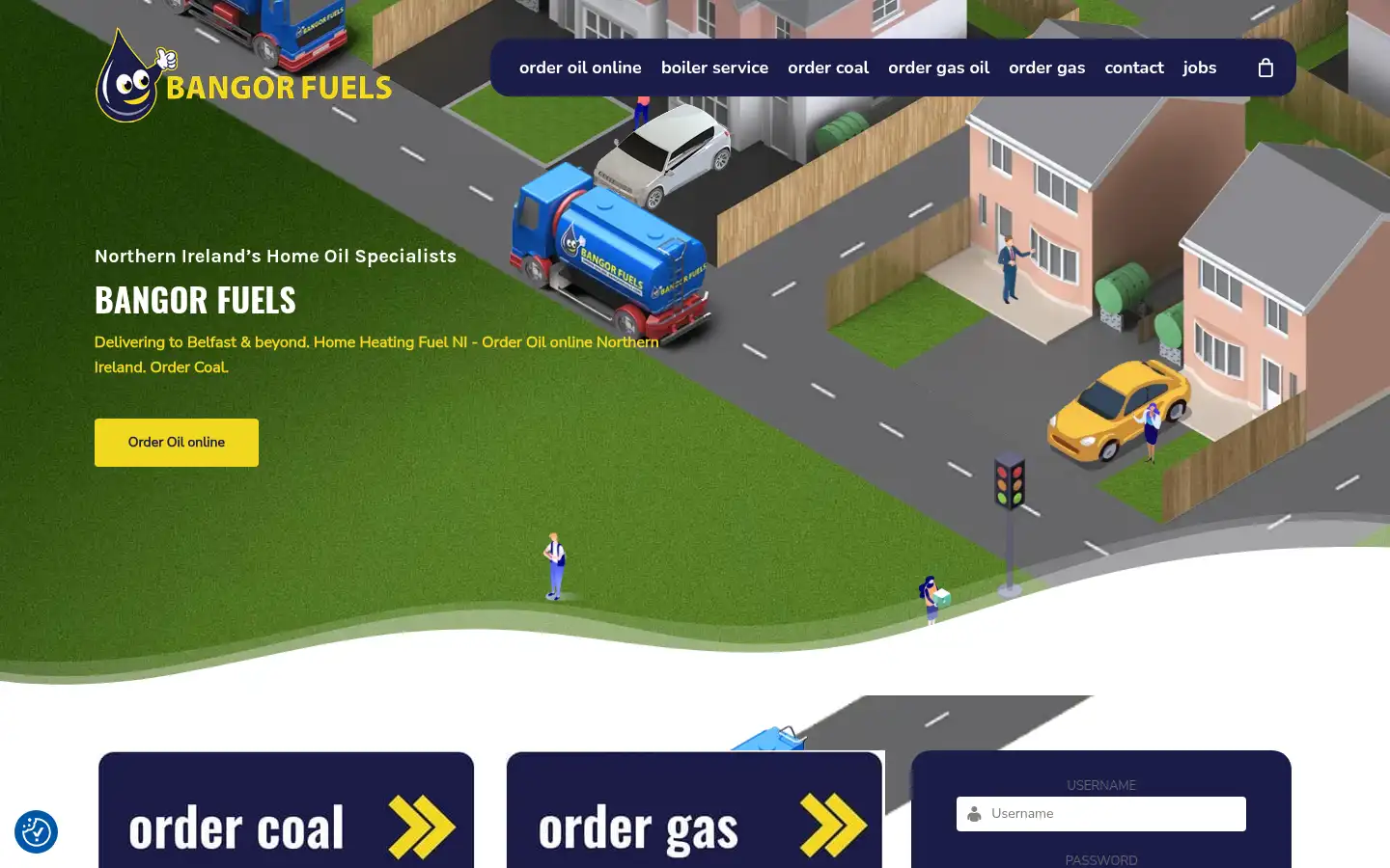 Screenshot of bangorfuels.com