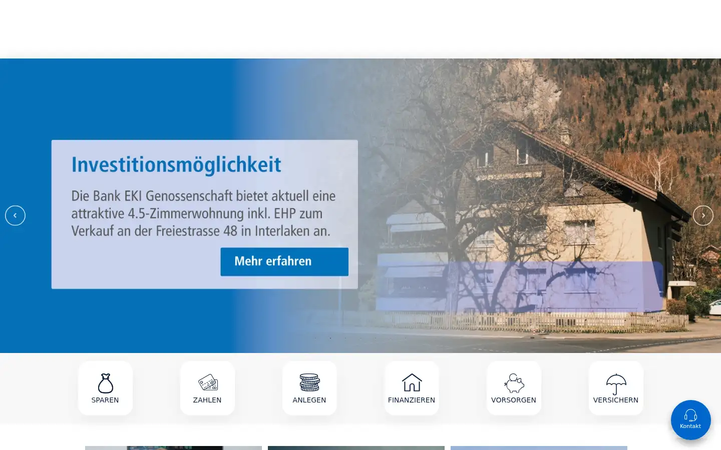 Screenshot of bankeki.ch