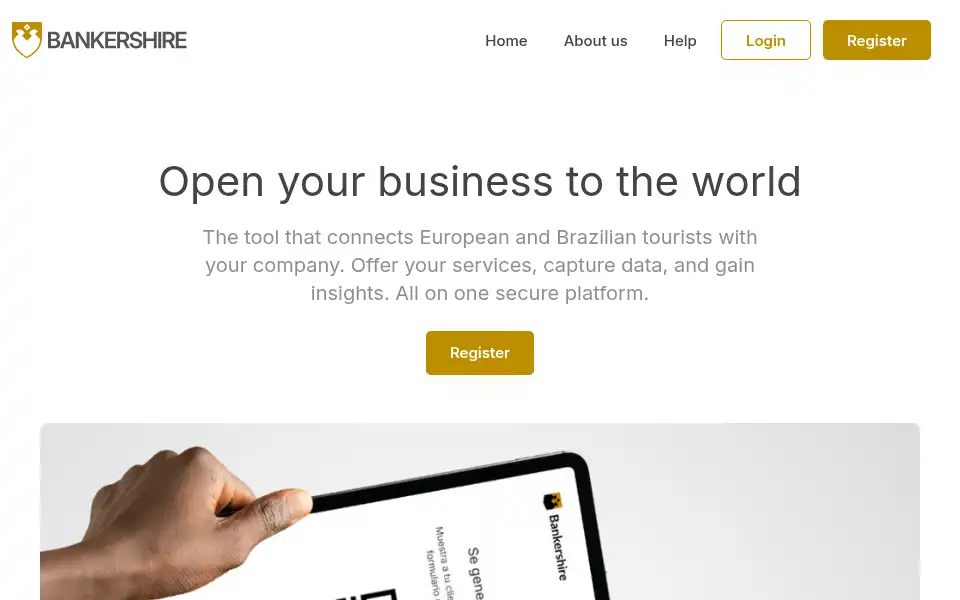 Screenshot of bankershire.com
