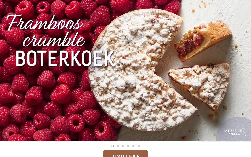 Screenshot of banketbakkerijkamphorst.nl