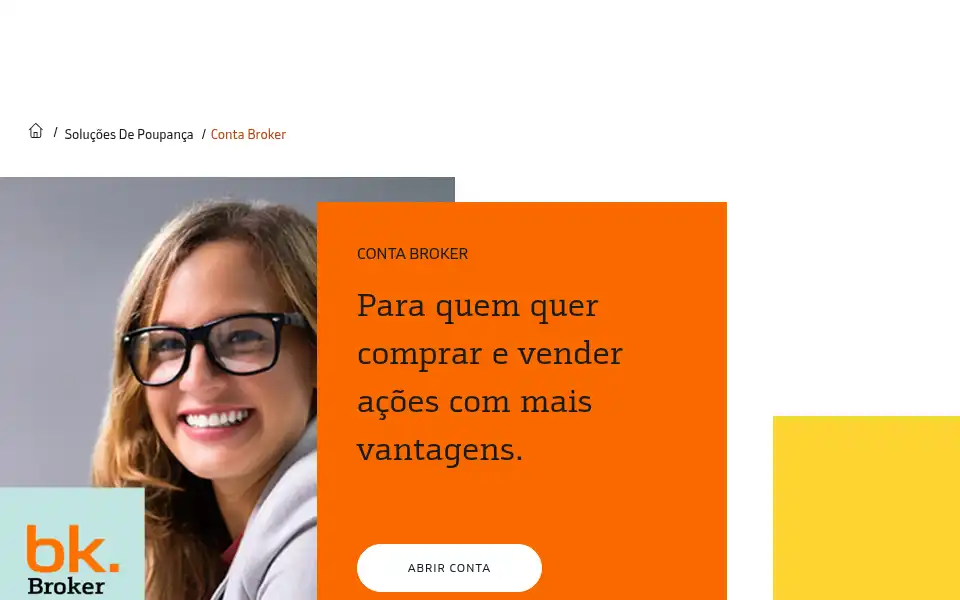 Screenshot of bankinter.pt