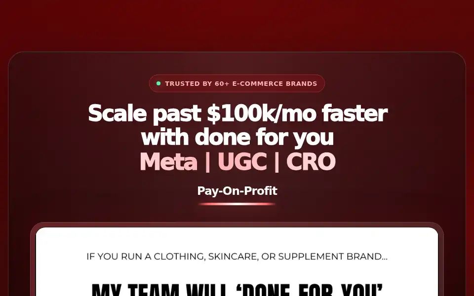 Screenshot of bankmedia.agency
