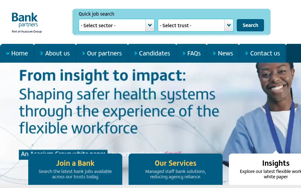 Screenshot of bankpartners.co.uk