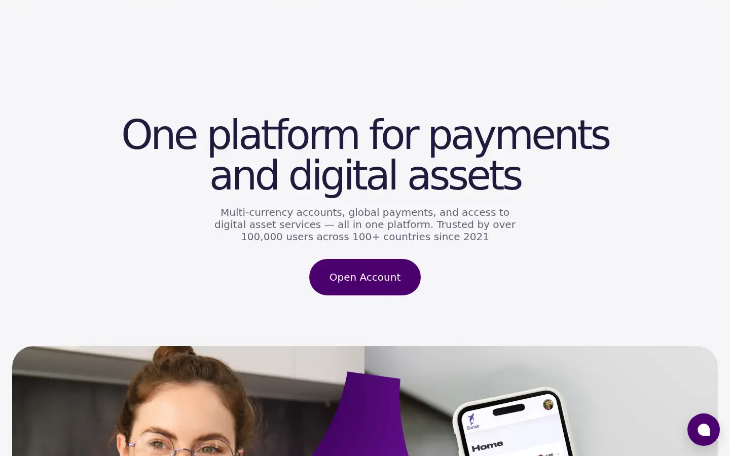 Screenshot of banxe.com