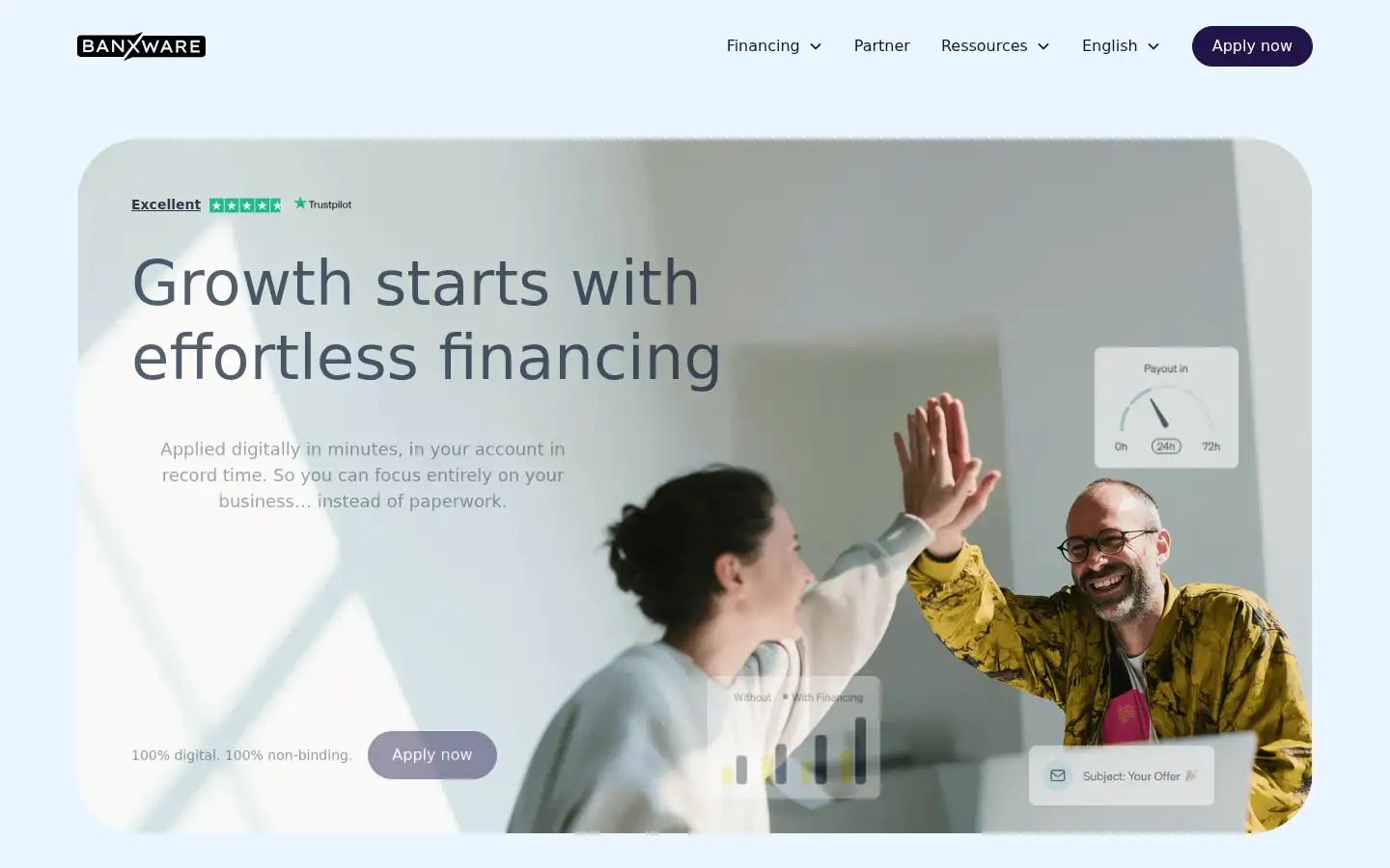 Screenshot of banxware.com