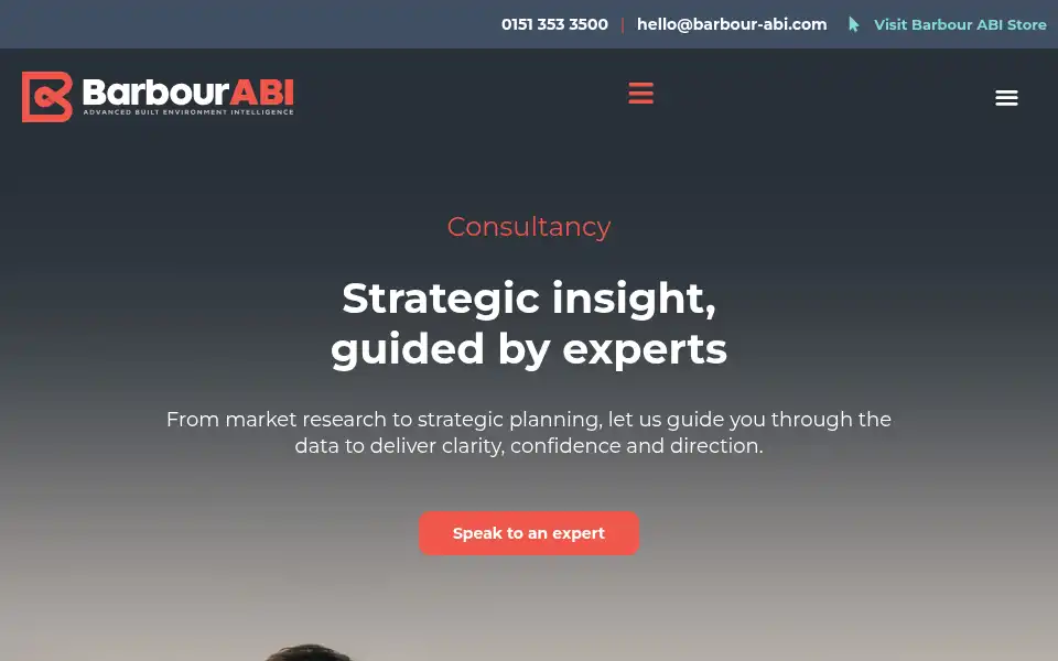 Screenshot of barbour-abi.com