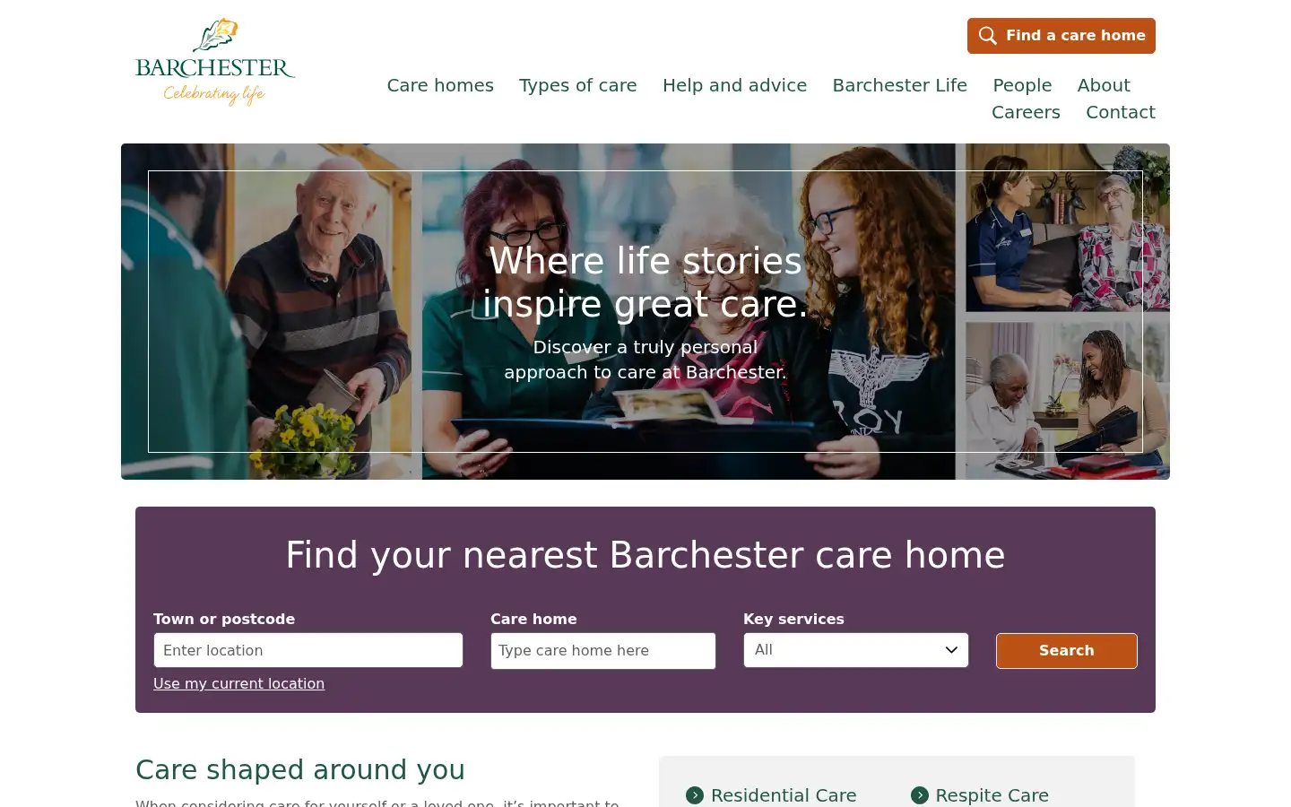 Screenshot of barchester.com