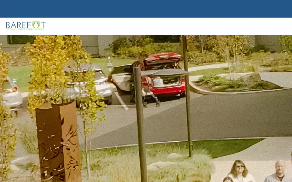 Screenshot of barefoot.com