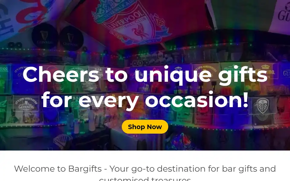 Screenshot of bargifts.eu