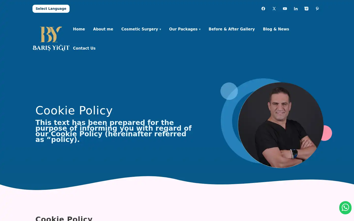 Screenshot of barisyigit.co.uk
