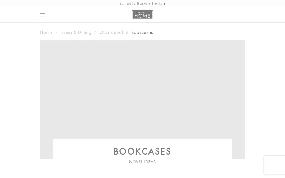 Screenshot of barkershome.co.uk