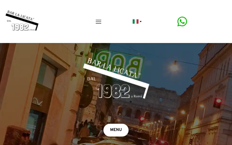 Screenshot of barlalicata.it