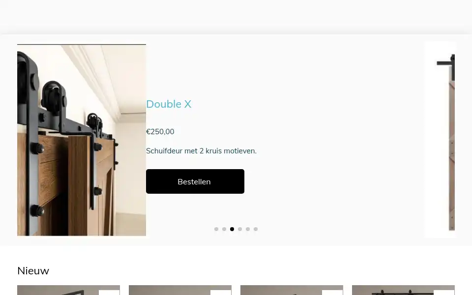 Screenshot of barndoor-shop.theshopbuilders.net