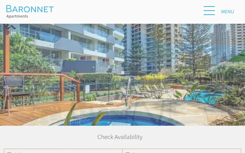 Screenshot of baronnet.com.au