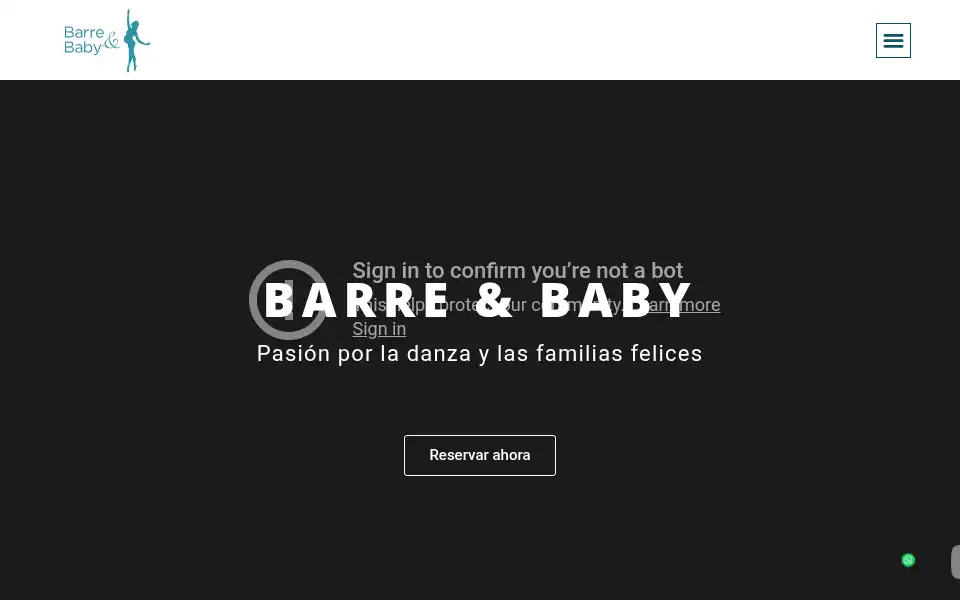 Screenshot of barreandbaby.es
