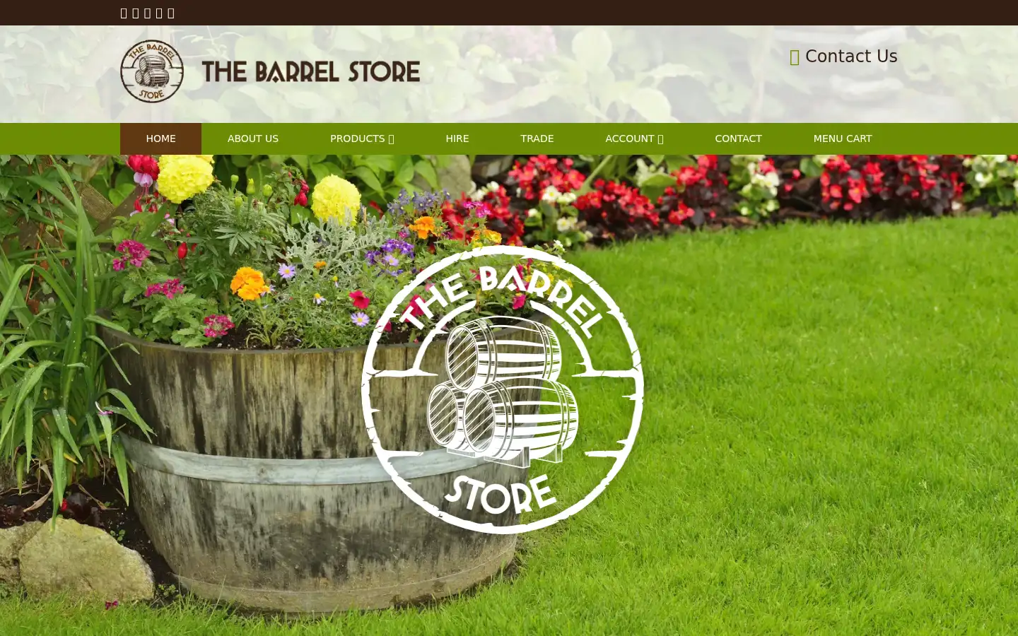 Screenshot of barrel-store.co.uk