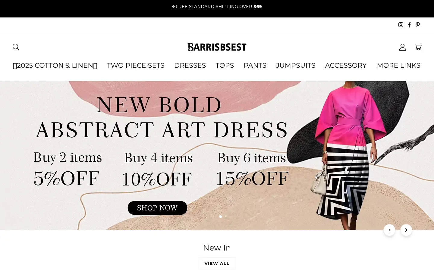 Screenshot of barrisbsest.com
