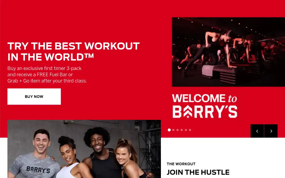 Screenshot of barrysbootcamp.com