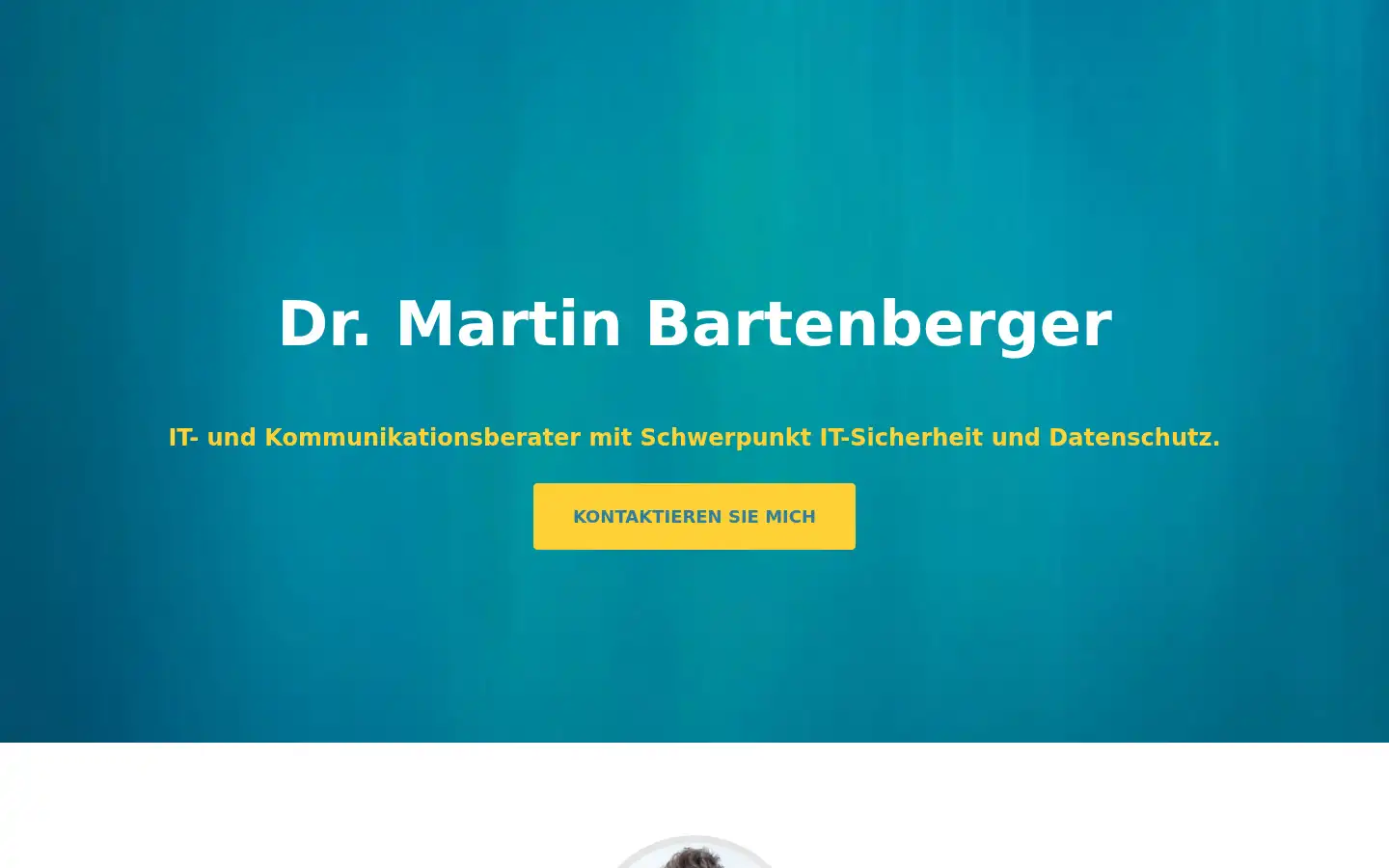 Screenshot of bartenberger.de