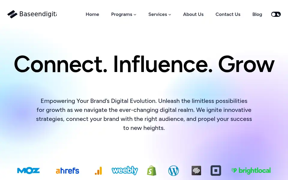 Screenshot of baseendigital.com