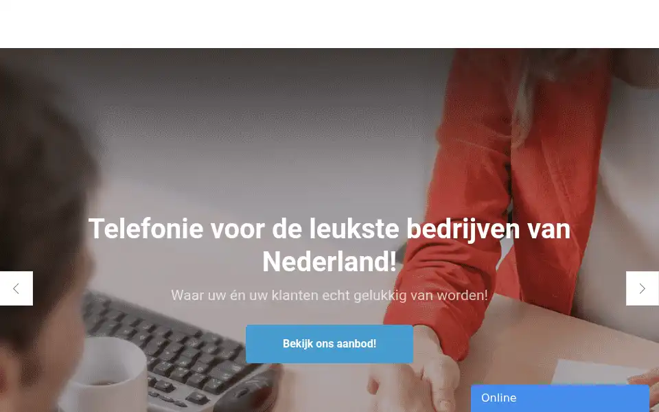 Screenshot of basefoon.nl
