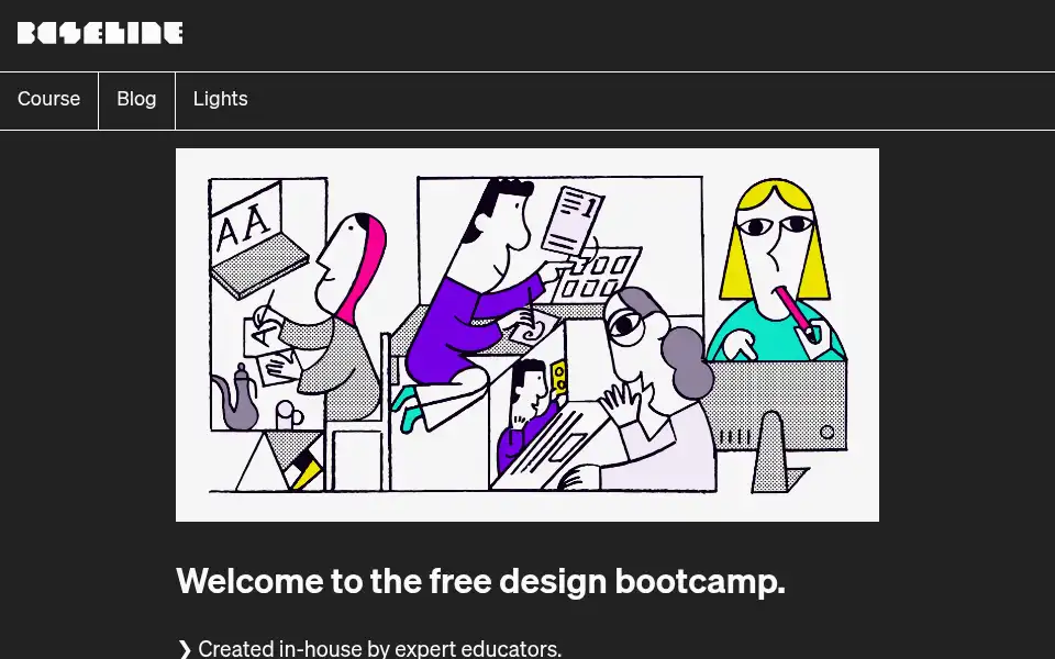 Screenshot of baselinehq.com