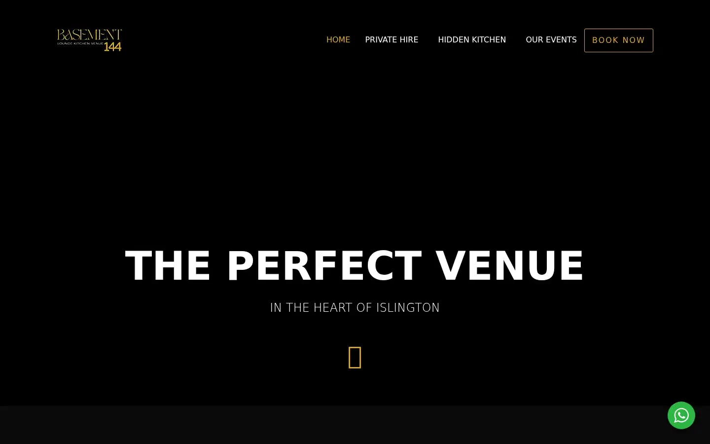 Screenshot of basement144.com